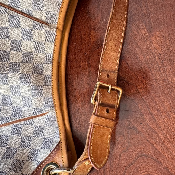 LOUIS VUITTON Damier Azur Galleria PM Shoulder Bag - Picture 3 of 16